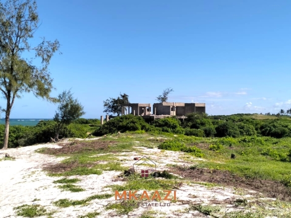 35-acre beachfront land for sale in Chumani featuring pristine white sandy beaches, panoramic ocean views, freehold title, and exceptional investment potential.