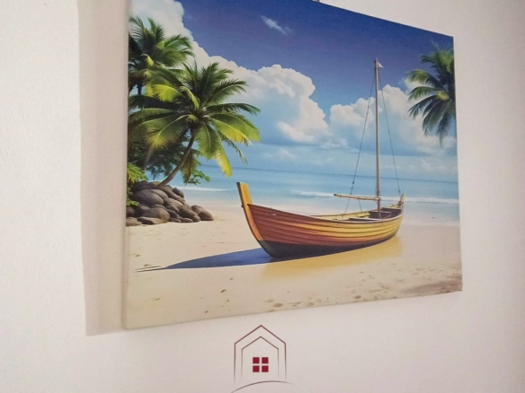 Modern 1-bedroom furnished apartment in Malindi with WiFi, Netflix, parking, and easy access to the beach and airport.