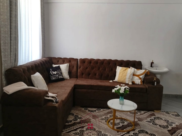Modern 1-bedroom furnished apartment in Malindi with WiFi, Netflix, parking, and easy access to the beach and airport.