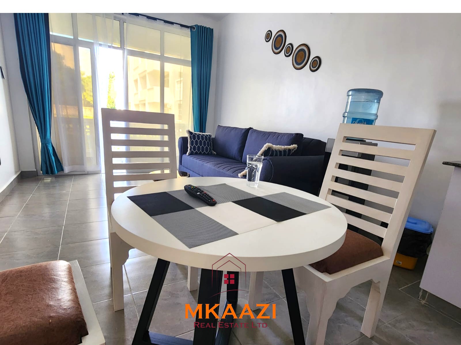 Luxury 1-bedroom apartment for sale at Kijani Paradise Malindi with pool, balcony, WiFi, air conditioning, and beach access.