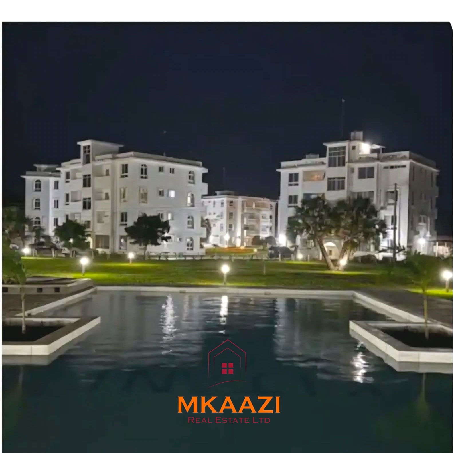 Luxury 1-bedroom apartment for sale at Kijani Paradise Malindi with pool, balcony, WiFi, air conditioning, and beach access.
