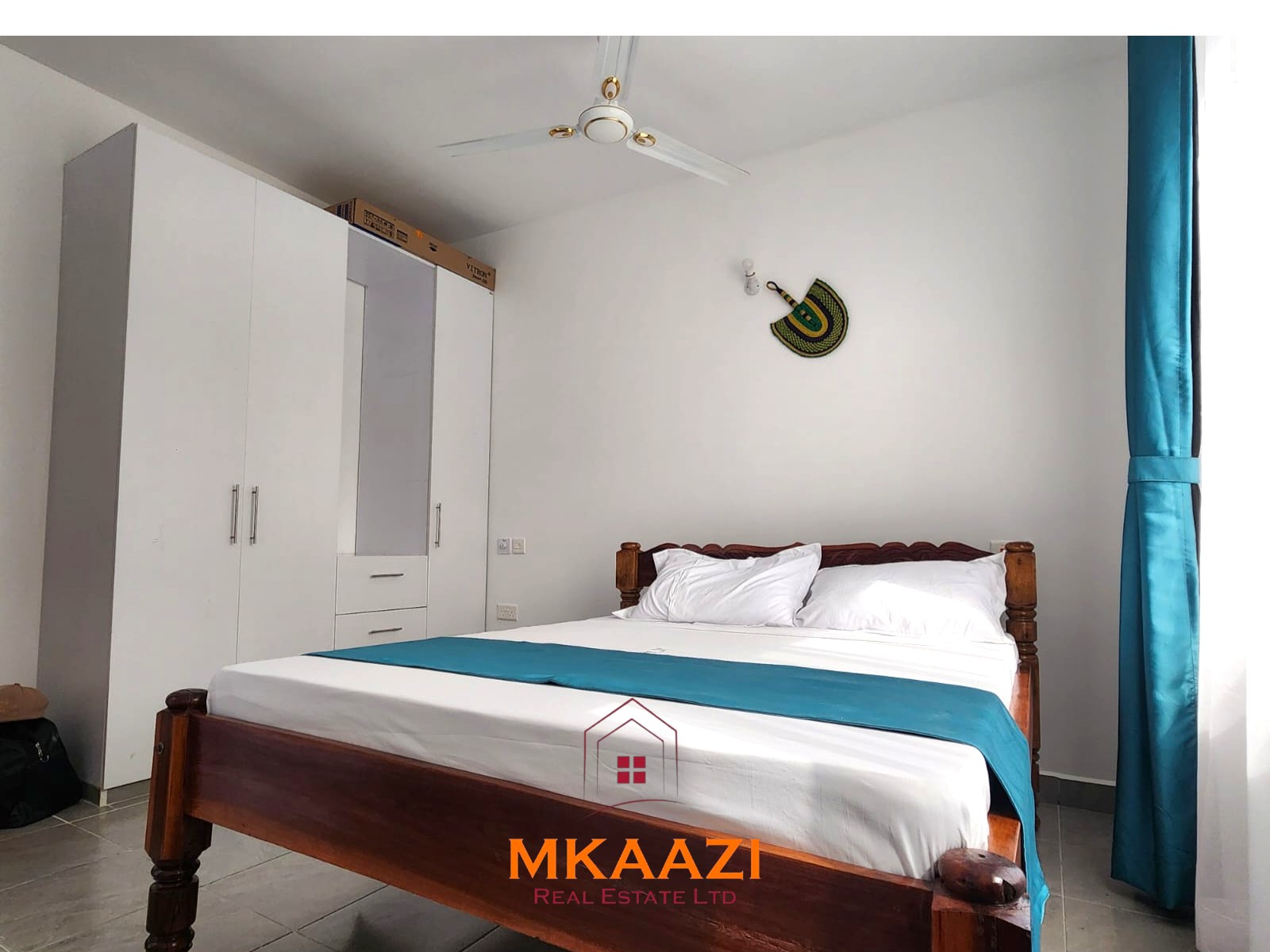 Luxury 1-bedroom apartment for sale at Kijani Paradise Malindi with pool, balcony, WiFi, air conditioning, and beach access.