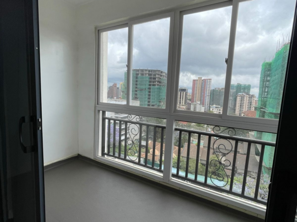 Luxury 2 bedroom master en-suite apartment with SQ for sale in Kilimani near Yaya Centre featuring swimming pool, gym, balcony, high-speed lifts, and premium amenities.