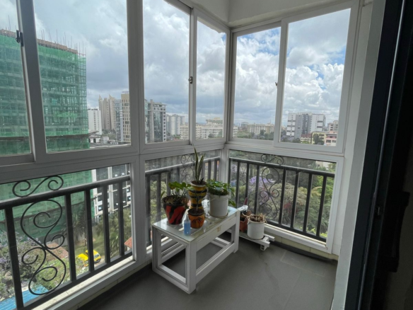 Luxury 2 bedroom master en-suite apartment with SQ for sale in Kilimani near Yaya Centre featuring swimming pool, gym, balcony, high-speed lifts, and premium amenities.