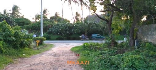 Prime 1-acre second-row beach plot for sale on Casuarina Road, Malindi, featuring private beach access, freehold title, water and electricity connections, and ideal for hospitality or luxury residential development.