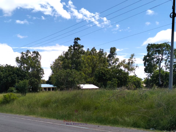 Prime 3-acre roadfront land for sale in Kakuyuni with freehold title, water and electricity on site. Fertile investment property ideal for farming, residential or commercial development.