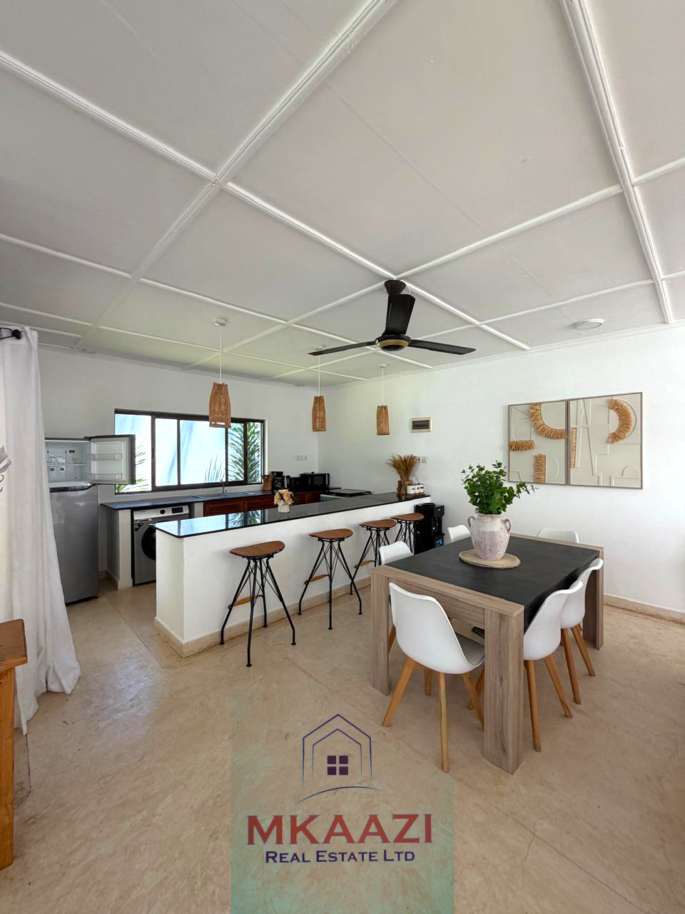 Luxury fully furnished twin villas for sale on Turtle Bay Road Watamu near Temple Point and LichtHaus featuring 4 bedrooms total, proven hospitality income, 70% occupancy rates, private terraces, DSQ, and strong ROI potential.