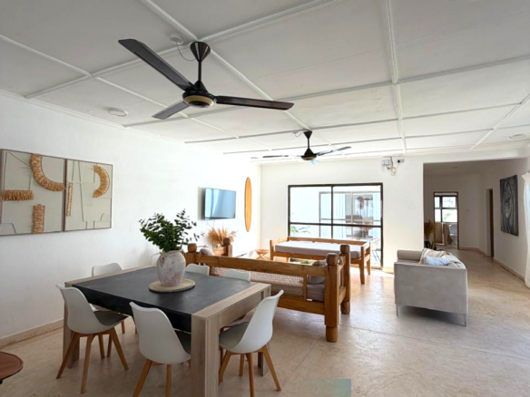 Luxury fully furnished twin villas for sale on Turtle Bay Road Watamu near Temple Point and LichtHaus featuring 4 bedrooms total, proven hospitality income, 70% occupancy rates, private terraces, DSQ, and strong ROI potential.