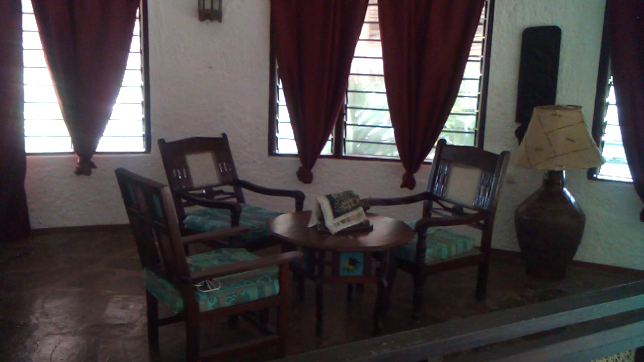 Luxury 3-bedroom villa with staff quarter for sale in Aquarius Watamu on a quarter-acre plot, featuring a gazebo, spacious porch, and walking distance access to the beach.