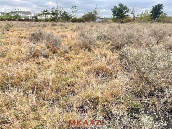 Prime 1/5-acre residential plot for sale in Kisaju, Kajiado, located 500 meters from tarmac near Sathya Sai School with a ready freehold title deed.