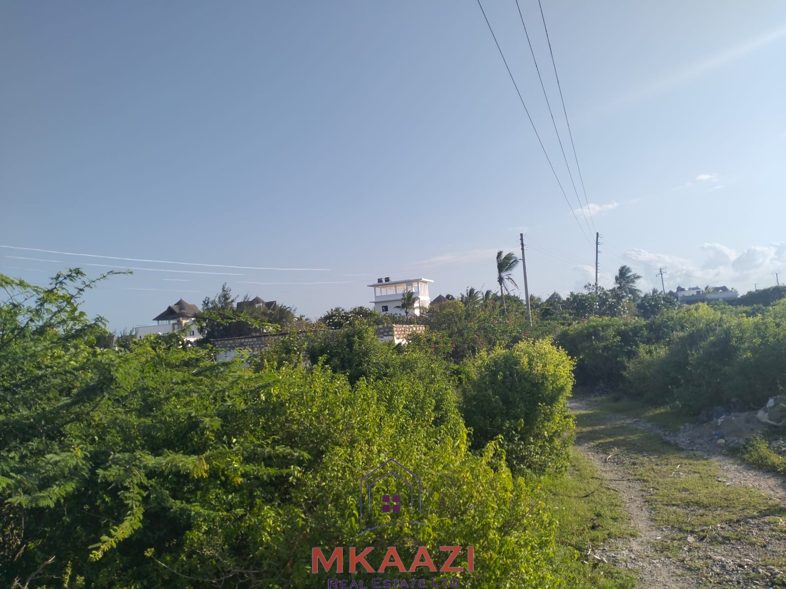 Prime 1 acre freehold land for sale near Mawe Zuri Watamu, available in ½ acre portions, located 200 meters from the tarmac road.