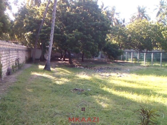 Prime ¼ acre fenced freehold plot for sale in Garoda Watamu, second row from Turtle Bay Road with electricity and water available on-site.