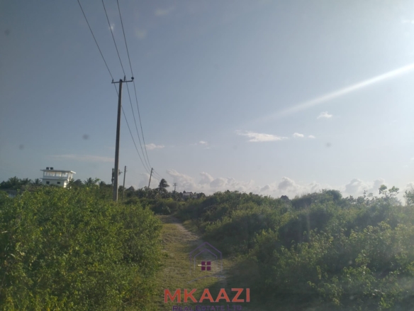 Prime 1 acre freehold land for sale near Mawe Zuri Watamu, available in ½ acre portions, located 200 meters from the tarmac road.
