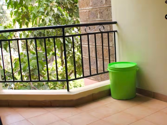 Luxury 3-bedroom apartment for sale in Lavington Nairobi, measuring 121 sqm, available furnished at KSh 14.5M or unfurnished at KSh 13.5M within a secure gated and walled community.