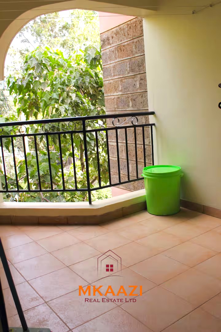 Luxury 3-bedroom apartment for sale in Lavington Nairobi, measuring 121 sqm, available furnished at KSh 14.5M or unfurnished at KSh 13.5M within a secure gated and walled community.