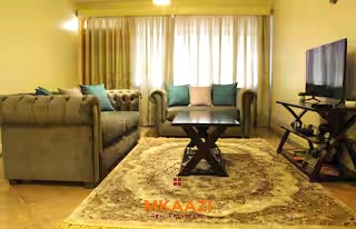 Luxury 3-bedroom apartment for sale in Lavington Nairobi, measuring 121 sqm, available furnished at KSh 14.5M or unfurnished at KSh 13.5M within a secure gated and walled community.