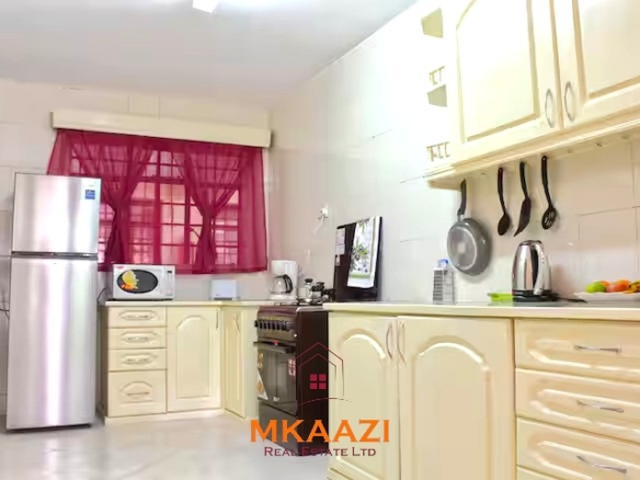 Luxury 3-bedroom apartment for sale in Lavington Nairobi, measuring 121 sqm, available furnished at KSh 14.5M or unfurnished at KSh 13.5M within a secure gated and walled community.