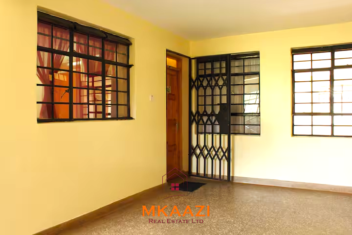Luxury 3-bedroom apartment for sale in Lavington Nairobi, measuring 121 sqm, available furnished at KSh 14.5M or unfurnished at KSh 13.5M within a secure gated and walled community.