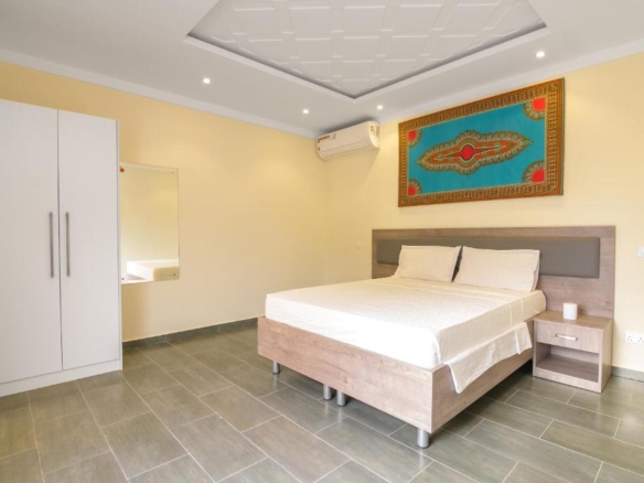 Master bedroom in a 3-bedroom Fahari Residence home for sale in Malindi