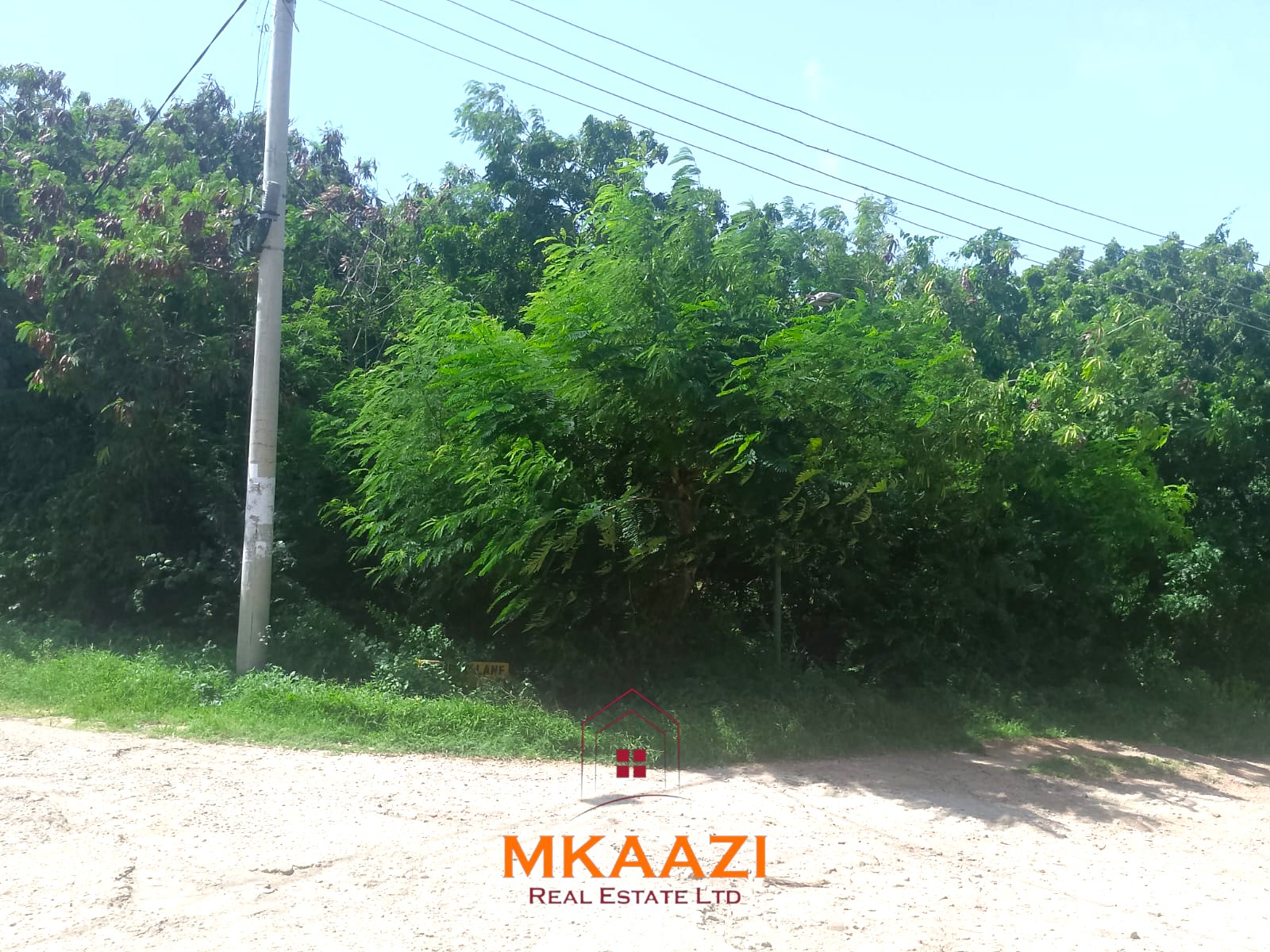 Half-Acre Plot on Casuarina Road Malindi for Sale Half-acre road frontage plot for sale on Casuarina Road, Malindi, near the beach and Marine Park, suitable for apartments, restaurants, resorts, and hospitality developments.