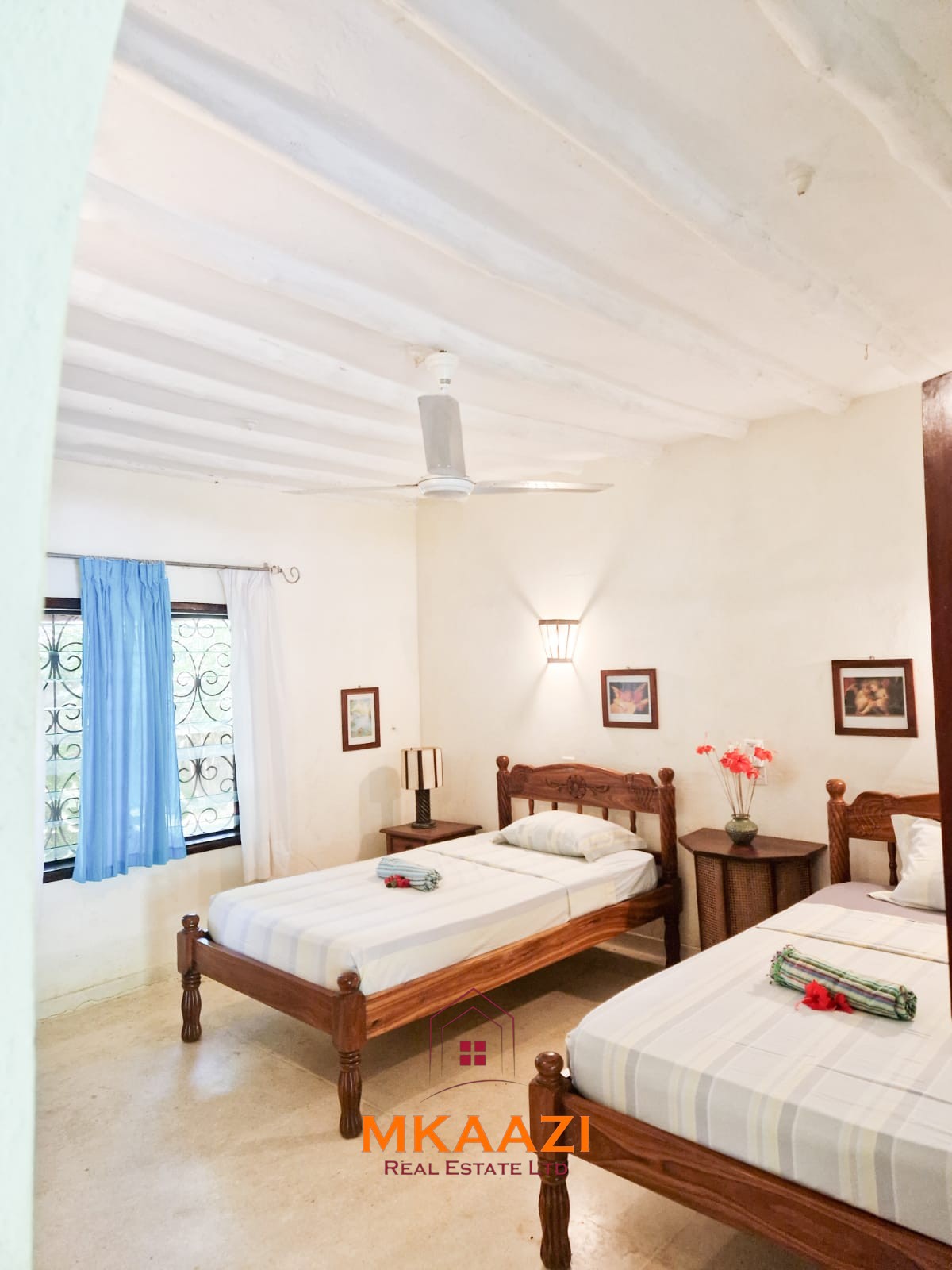 Luxury fully furnished 4-bedroom ensuite villa in Watamu available for Summertides Festival accommodation with swimming pool, Wi-Fi, air conditioning, housekeeping, and 24-hour security.