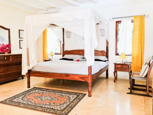 Luxury fully furnished 4-bedroom ensuite villa in Watamu available for Summertides Festival accommodation with swimming pool, Wi-Fi, air conditioning, housekeeping, and 24-hour security.