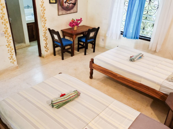 Luxury fully furnished 4-bedroom ensuite villa in Watamu available for Summertides Festival accommodation with swimming pool, Wi-Fi, air conditioning, housekeeping, and 24-hour security.