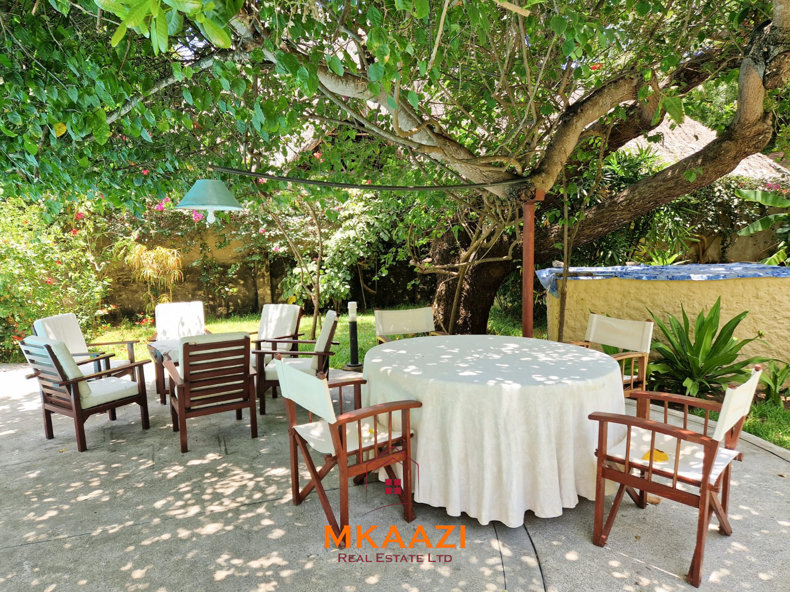 Luxury fully furnished 4-bedroom ensuite villa in Watamu available for Summertides Festival accommodation with swimming pool, Wi-Fi, air conditioning, housekeeping, and 24-hour security.