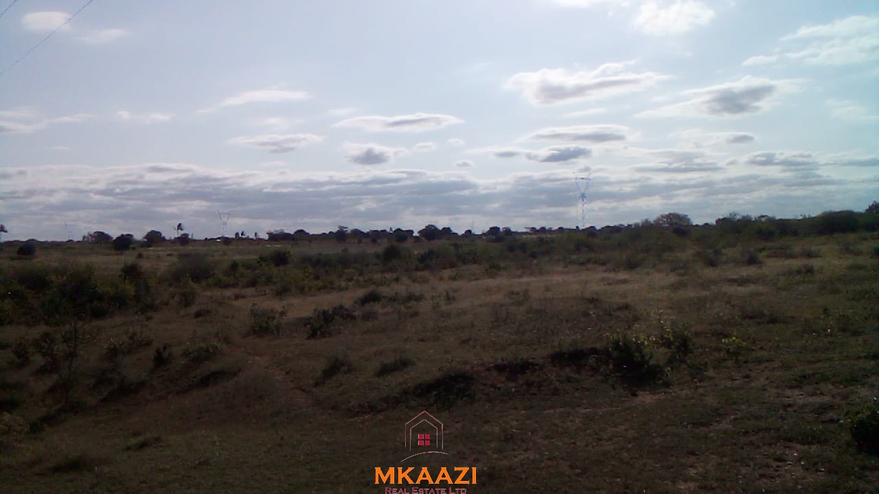 Prime 9-acre road frontage land for sale in Kakoneni Malindi with freehold title, water and electricity on site, suitable for residential, commercial and agricultural development.