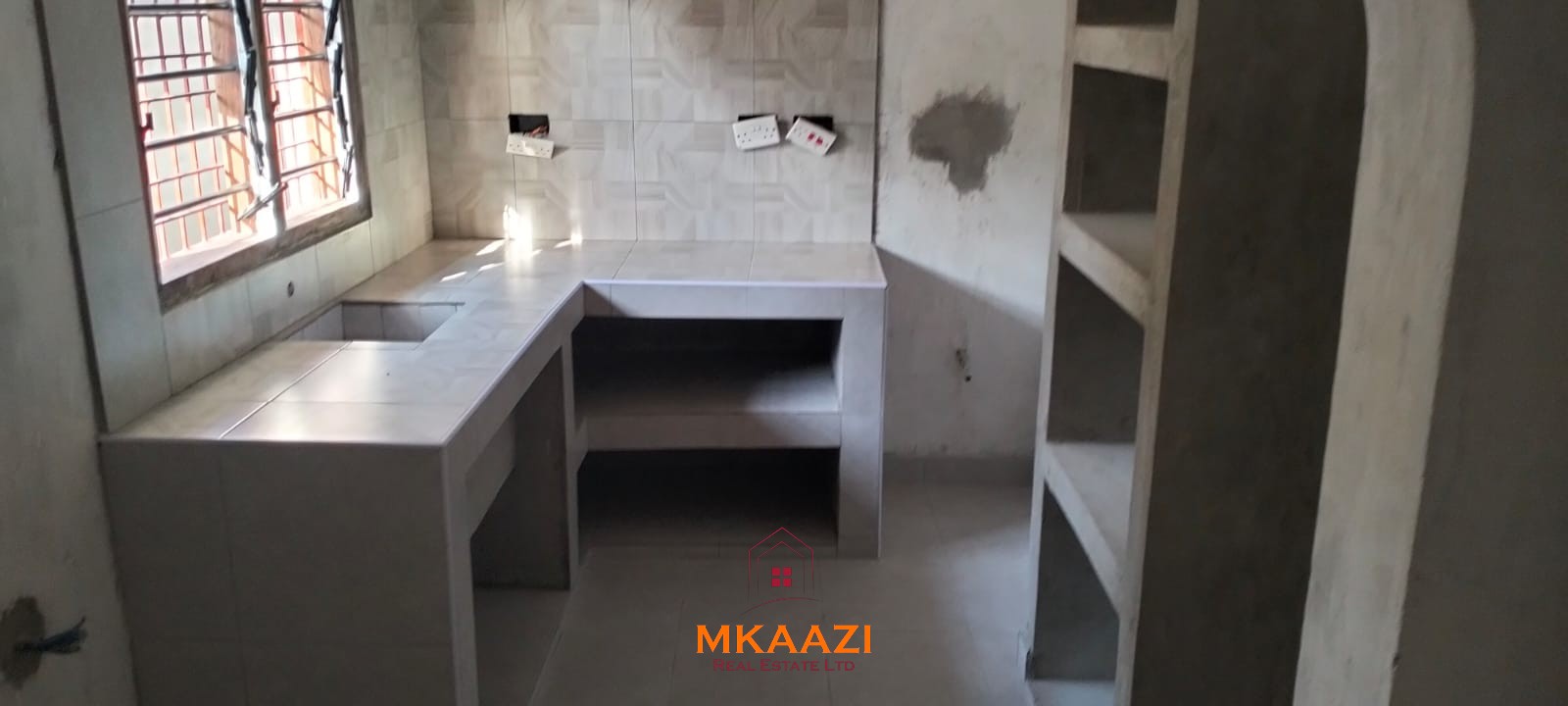 Newly built 3-bedroom house with SQ for rent on Casuarina Road, Malindi, featuring a private compound, ocean views, garden, gazebo, and covered patio.
