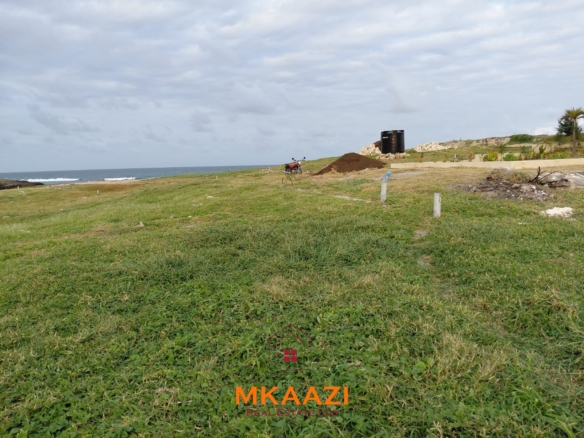 Luxury fully furnished 4-bedroom beachfront villa for sale in Love Island, Watamu with private pool, borehole, tropical gardens, and direct access to white sandy beaches.