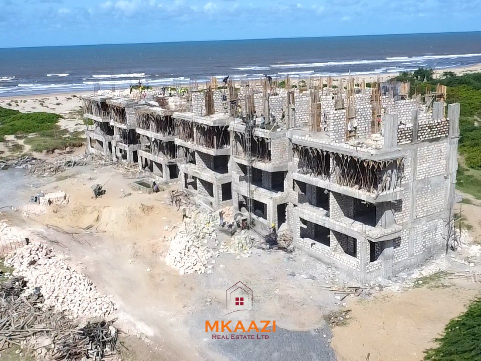 Luxury beachfront apartments for sale at LIASI Mambrui, Malindi featuring ocean views, direct beach access, resort amenities, and flexible payment plans.