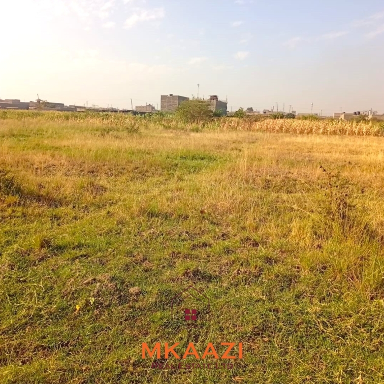 5-acre industrial-zoned land for sale in Thika Municipality with ready title deed, flat terrain, and easy access to major roads and utilities.