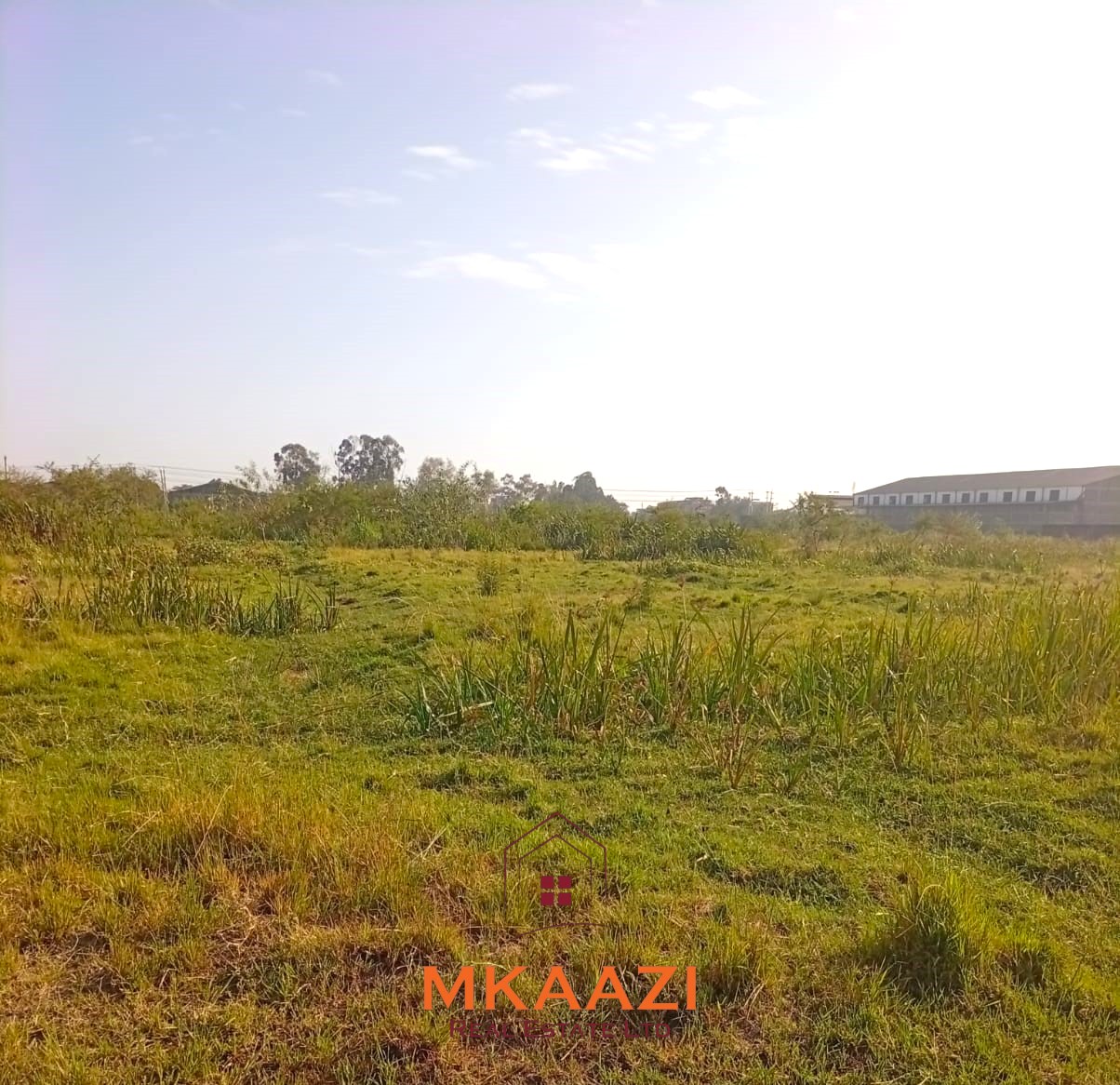 5-acre industrial-zoned land for sale in Thika Municipality with ready title deed, flat terrain, and easy access to major roads and utilities.