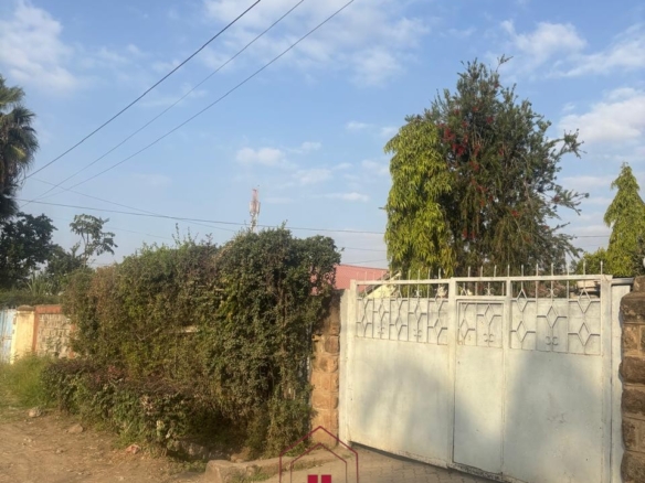 Spacious 3-bedroom bungalow for sale in Old Donholm on a 100×120 ft plot with large compound, cabro driveway, and two water tanks.