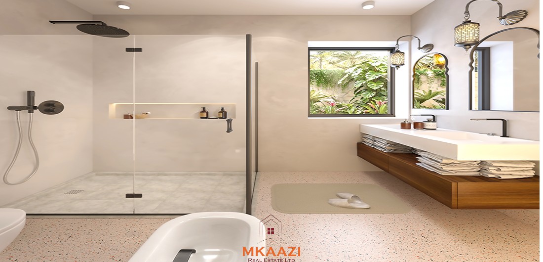 Luxury 4-bedroom villas with private pools for sale in Watamu, located 300 metres from the beach with private gardens and premium finishes.