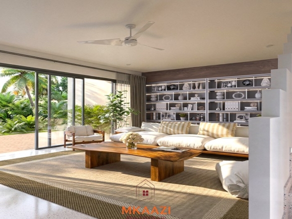 Luxury 4-bedroom villas with private pools for sale in Watamu, located 300 metres from the beach with private gardens and premium finishes.