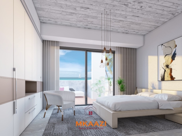 Luxury beachfront apartments for sale at LIASI Mambrui, Malindi featuring ocean views, direct beach access, resort amenities, and flexible payment plans.