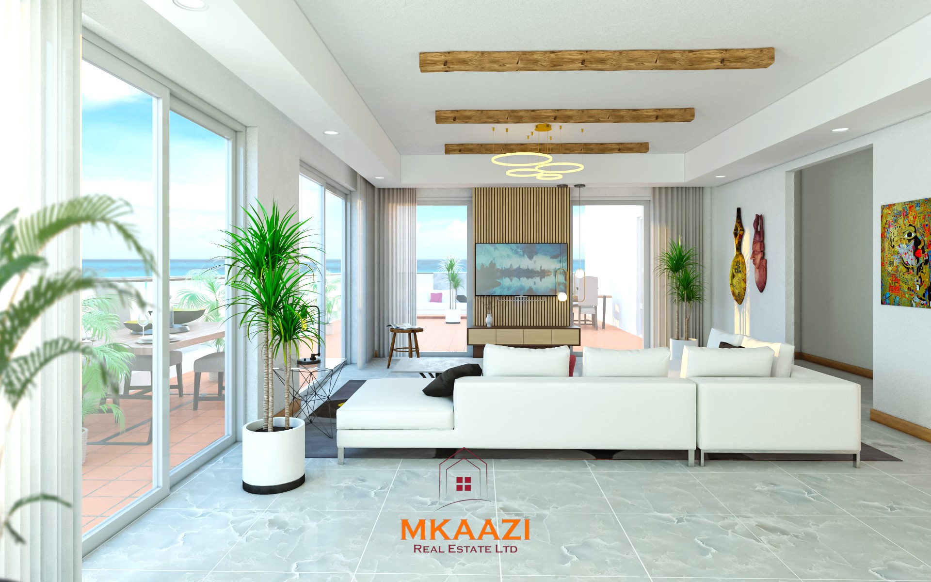 Luxury beachfront apartments for sale at LIASI Mambrui, Malindi featuring ocean views, direct beach access, resort amenities, and flexible payment plans.