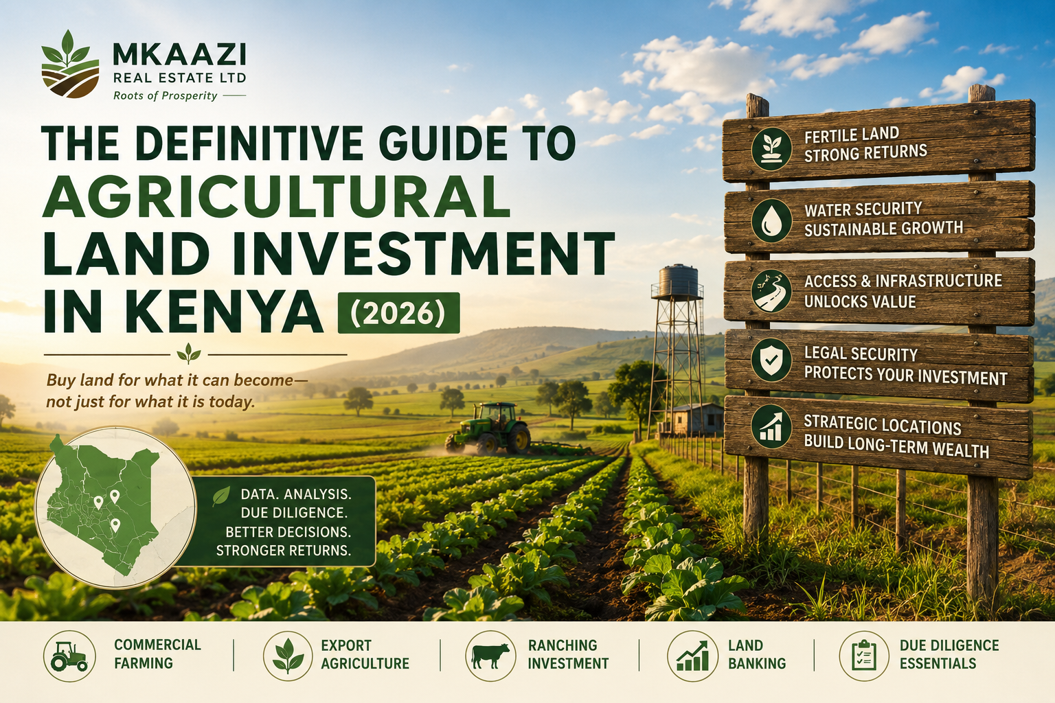 Agricultural Land Investment in Kenya 2026 Part 4 | Mkaazi Real Estate