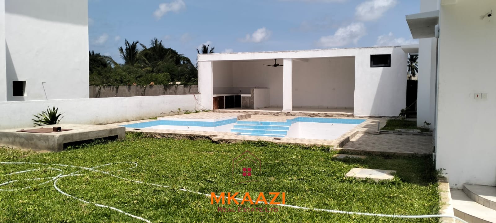Luxury 4BR Villa for Sale | Casuarina Road Malindi Luxury 4-bedroom villa for sale in Carolina Residence on Casuarina Road, Malindi with solar backup, swimming pool, gazebo, and ready for immediate occupancy.