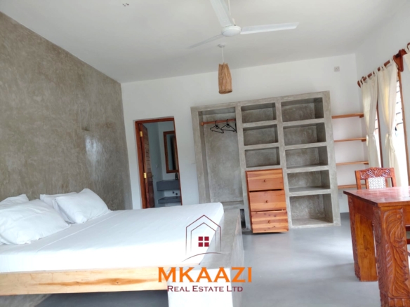 Fully furnished 3-bedroom all-ensuite villa with swimming pool, staff house, borehole, and landscaped garden for sale in Fragola, Watamu.