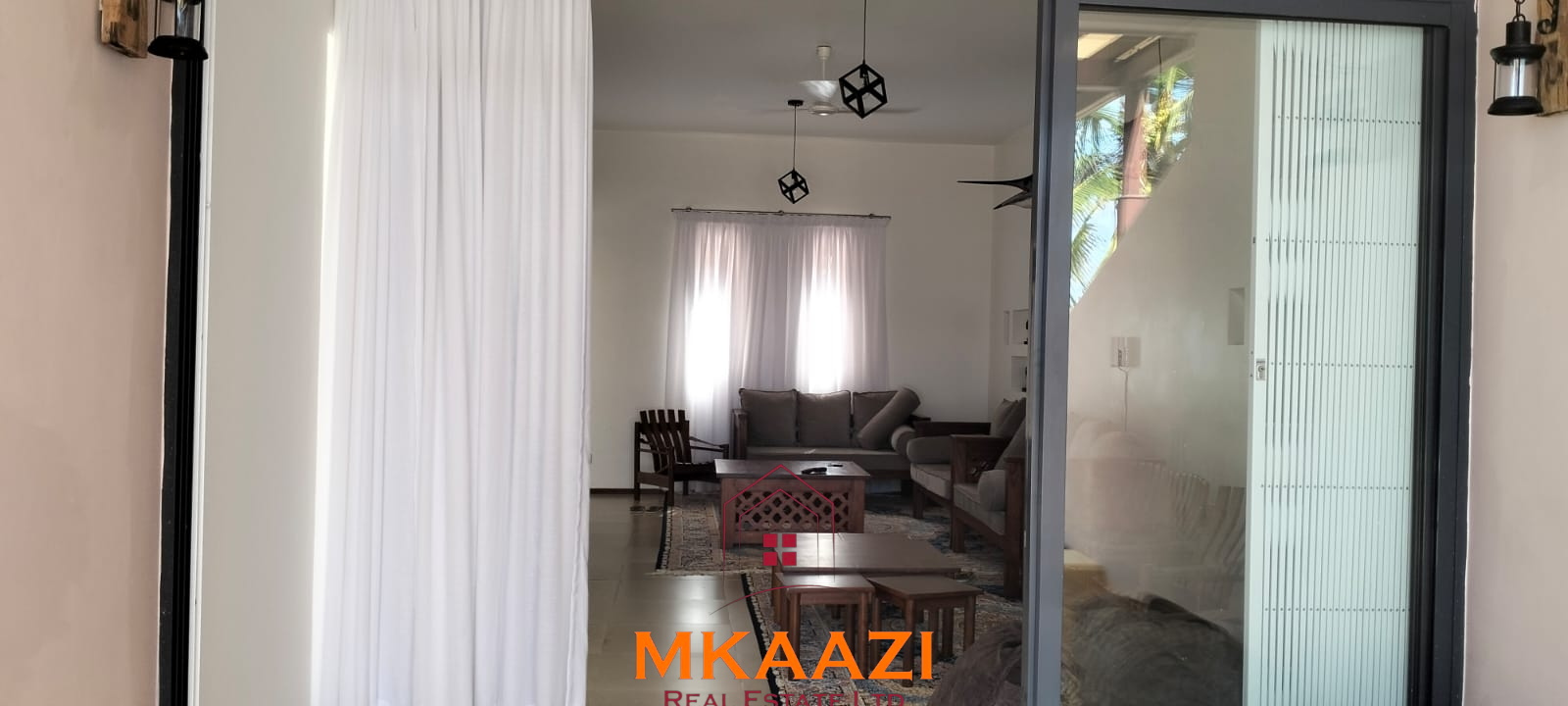 Luxury Beachfront Villa in Kuruwitu, Vipingo Luxury 3-bedroom beachfront villa for short-term rental in Kuruwitu, Vipingo with ocean views, private beach access, shared swimming pool, and modern interiors.