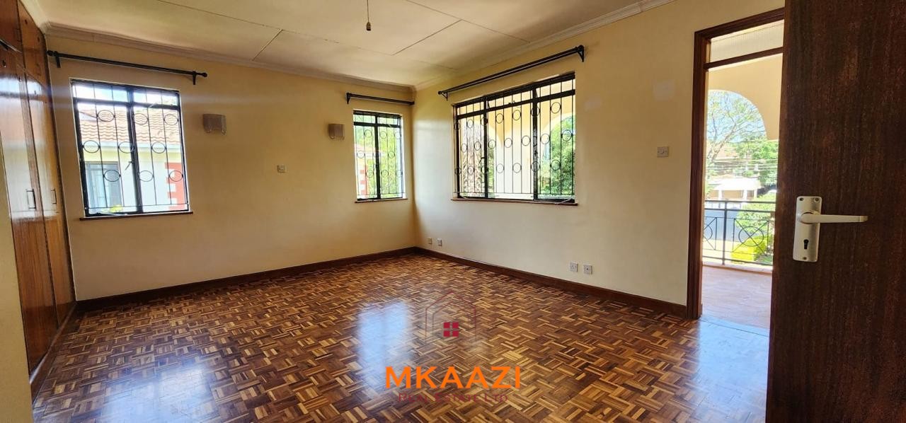5 Bedroom Home for Sale in Mountain View Nairobi Spacious five-bedroom family home for sale on approximately a quarter acre in Mountain View, Nairobi, featuring a landscaped garden, renovated kitchen, fireplaces, and detached two-bedroom DSQ.