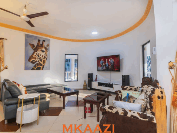 Fully Furnished 5-Bedroom Holiday Home for Sale in Diani