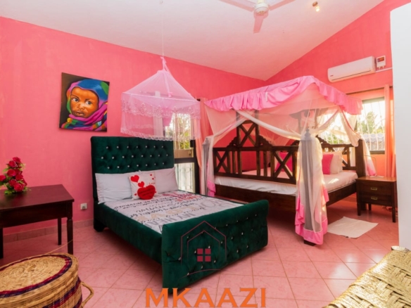 Fully Furnished 5-Bedroom Holiday Home for Sale in Diani