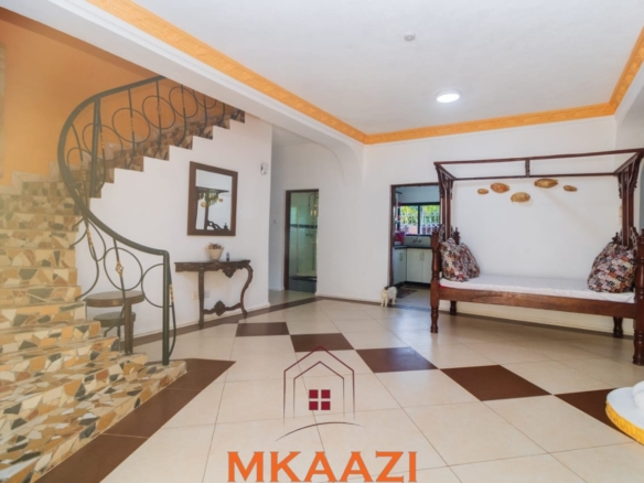 Fully Furnished 5-Bedroom Holiday Home for Sale in Diani