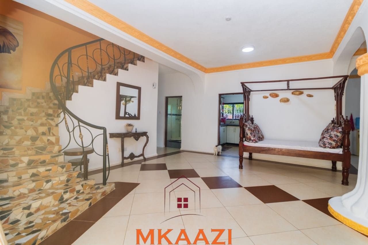 Fully Furnished 5-Bedroom Holiday Home for Sale in Diani