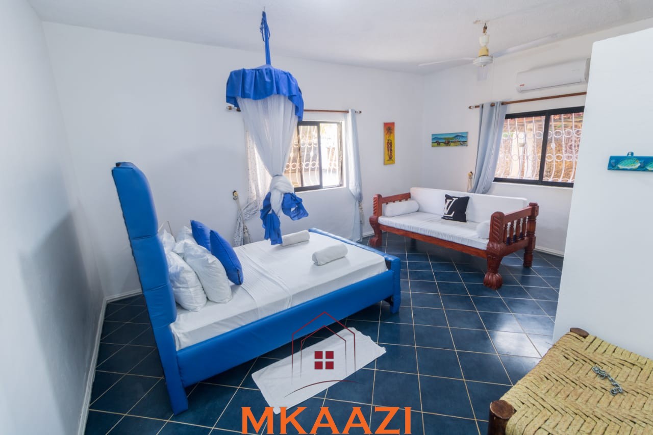 Fully Furnished 5-Bedroom Holiday Home for Sale in Diani
