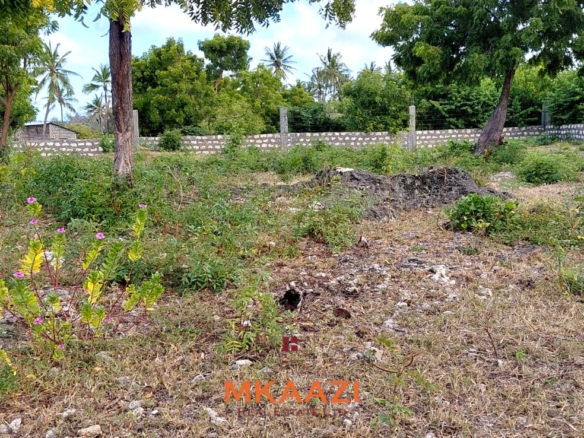 Prime 2.5-acre fully walled development land for sale near Turtle Bay in Watamu along Villa Mapenzi Road.